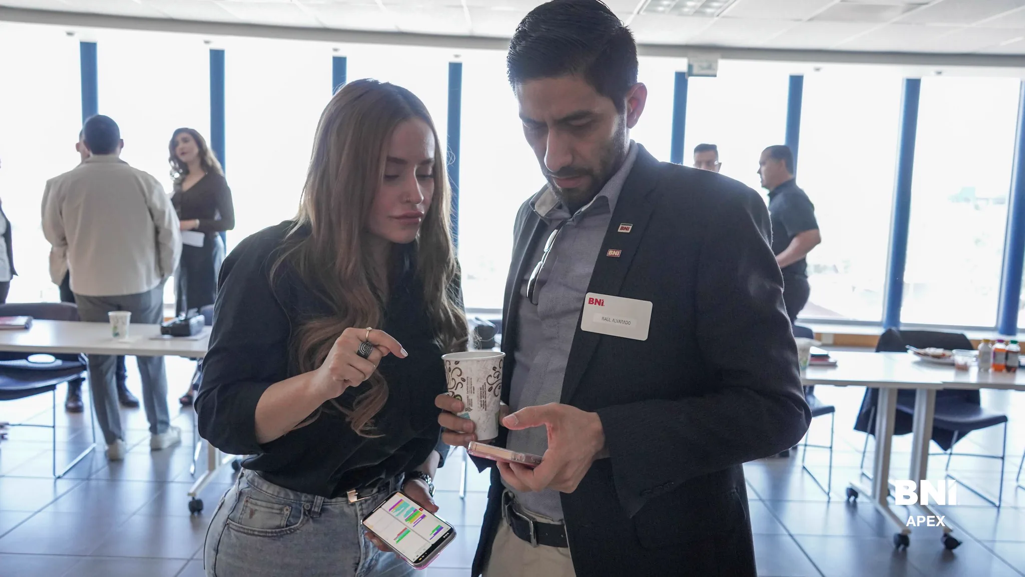 Sara Ortiz en evento BNI Ciudad Juárez
