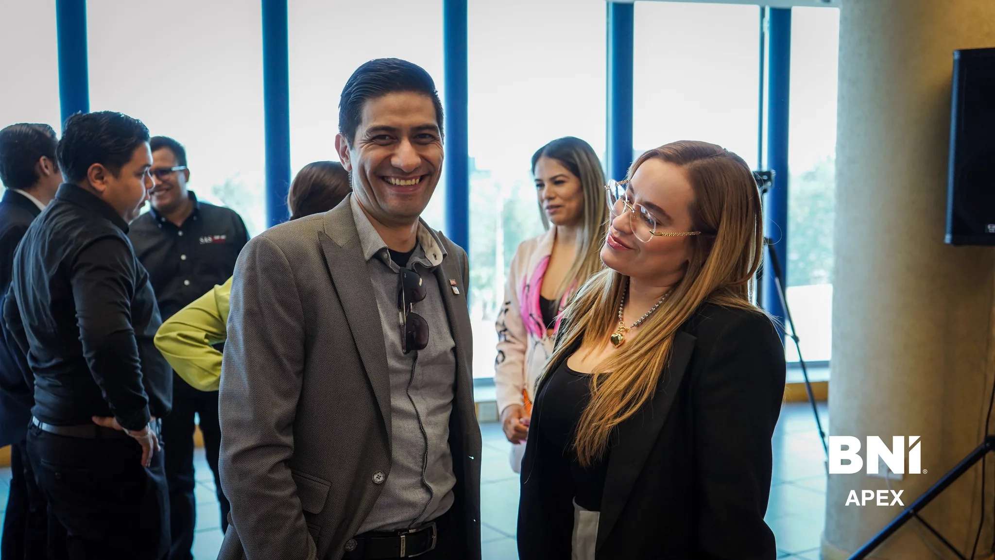 Sara Ortiz en comunidad empresarial BNI Juárez